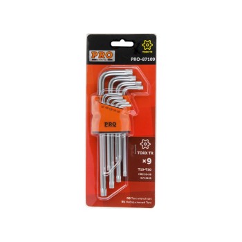 Набор ключей Torx T10-T50 9шт длинных PRO STARTUL (PRO-87109)