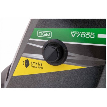 Щиток сварщика с самозатемняющимся светофильтром DGM V7000 (черный)
