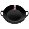Тарелка-блюдо керамическая, 24х20.3х4.5 см, серия ASIAN, черная, PERFECTO LINEA
