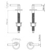 Крепеж для сиденья унитаза, AV Engineering