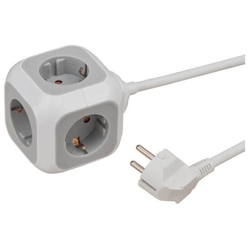 Удлинитель-куб 1.4м (4 роз., 3,3кВт, с/з, ПВС) Brennenstuhl ALEA-Power