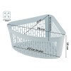 Корзинка 23х18х12 см, KLINKO, голубая лагуна, PERFECTO LINEA