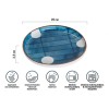 Тарелка-блюдо керамическая, 20х20х2.5 см, серия BLUE MARINE, PERFECTO LINEA
