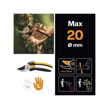 Секатор плоскостной FISKARS Solid P341