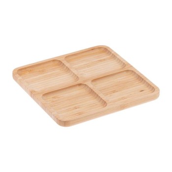 Менажница бамбуковая, 22х22 см, BAMBOO, PERFECTO LINEA