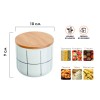 Банка для сыпучих продуктов керамическая, 500 мл, Bella, PERFECTO LINEA