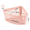 Корзинка 23х18х12 см, KLINKO, коралл, PERFECTO LINEA