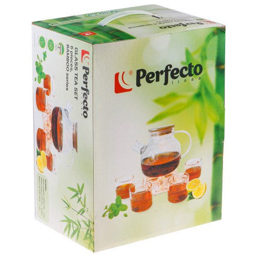 Чайный набор, 6 предметов, серия BAMBOO, PERFECTO LINEA