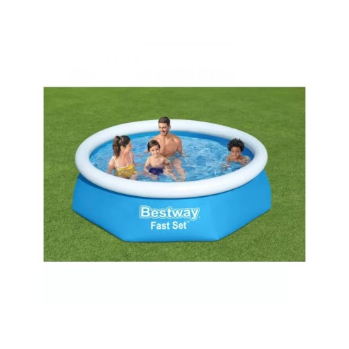 Надувной бассейн Fast Set, 244 х 61 см, комплект, BESTWAY