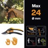 Секатор плоскостной FISKARS Plus Smartfit  P541