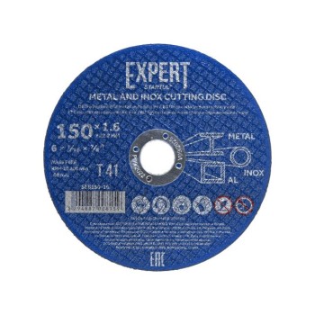 Круг отрезной 150х1.6x22.2 мм для металла и нерж. стали EXPERT STARTUL