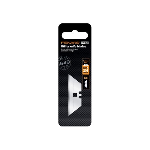 Лезвия сменные трапецевидные д/ножей 5шт CarbonMax FISKARS