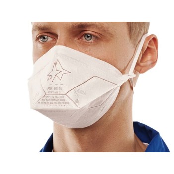 Респиратор РК RK6010 складн. без клап. FFP1 (до 4 ПДК) (индивид. уп.)