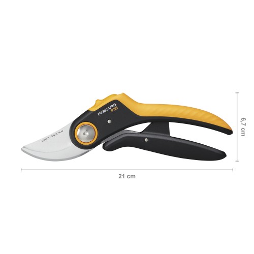 Секатор плоскостной FISKARS Plus PowerLever P721