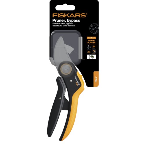 Секатор плоскостной FISKARS Plus PowerLever P721