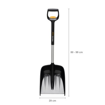 Лопата снеговая автомобильная телескопическая X-series FISKARS