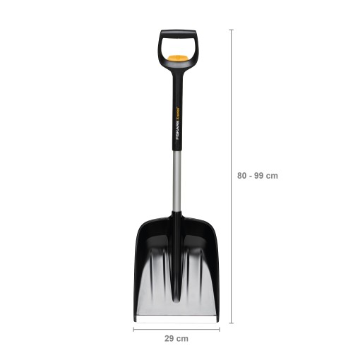 Лопата снеговая автомобильная телескопическая X-series FISKARS