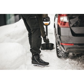 Лопата снеговая автомобильная телескопическая X-series FISKARS