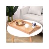 Поднос бамбуковый с ручками, прямоугольный, 46х31 см, BAMBOO, PERFECTO LINEA