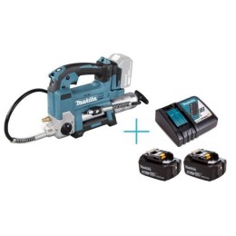Аккум. шприц для смазки MAKITA LXT DGP180Z + АКЦИЯ (Аккумулятор 5.0 А/ч 2 шт., ЗУ DC18RС)
