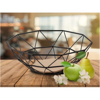 Корзина для фруктов металлическая, 26x10 см, MARTINA, PERFECTO LINEA