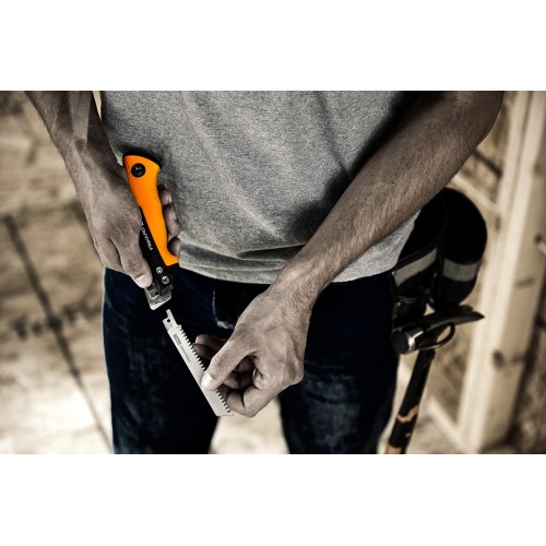 Пила универсальная складная PowerTooth 150мм 2 лезвия FISKARS
