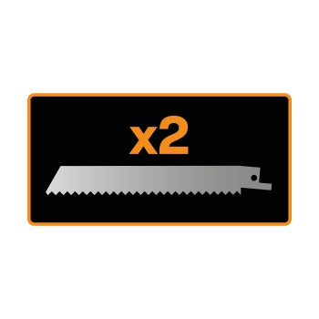 Пила универсальная складная PowerTooth 150мм 2 лезвия FISKARS