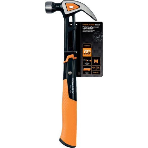Молоток с загнутым гвоздодёром M 16/13.5 FISKARS