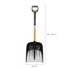 Лопата снеговая телескопическая X-series FISKARS