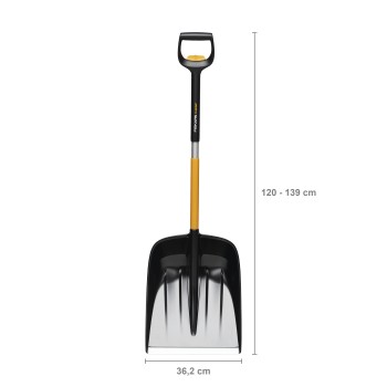 Лопата снеговая телескопическая X-series FISKARS