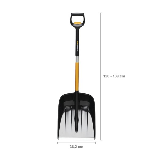 Лопата снеговая телескопическая X-series FISKARS