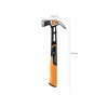 Молоток с загнутым гвоздодёром L 20/13.5 FISKARS
