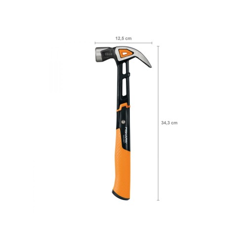 Молоток с загнутым гвоздодёром L 20/13.5 FISKARS