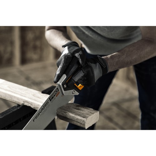 Ножовка по дереву PowerTooth 550мм 9 зубьев на дюйм FISKARS