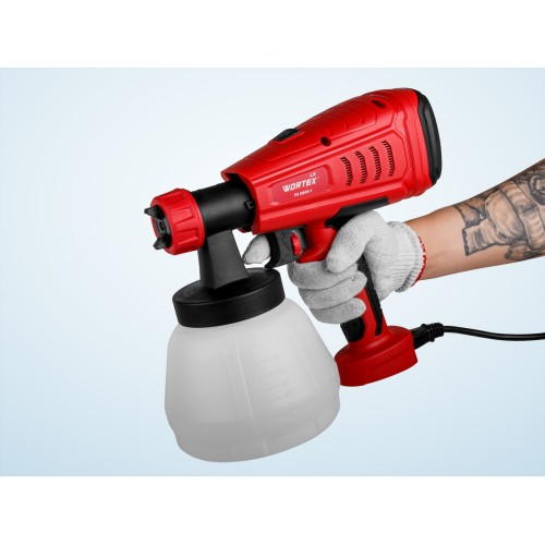 Краскораспылитель электрический WORTEX LX PS 0845-1 550 Вт, 800 мл/мин