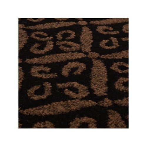 Коврик придверный влаговпитывающий, Hall, 50х80 см, коричневый, VORTEX