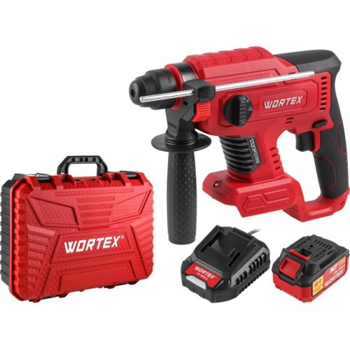 Аккум. перфоратор WORTEX CRH 1820-2, 20 мм, 1х4 А*ч