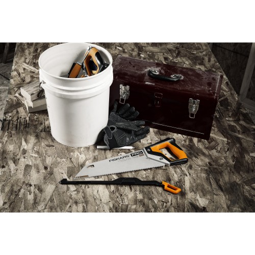 Ножовка по дереву PowerTooth 380мм 9 зубьев на дюйм FISKARS