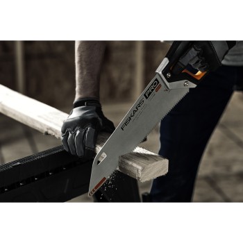 Ножовка по дереву PowerTooth 380мм 9 зубьев на дюйм FISKARS