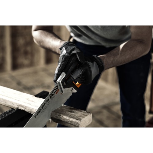 Ножовка по дереву PowerTooth 380мм 9 зубьев на дюйм FISKARS