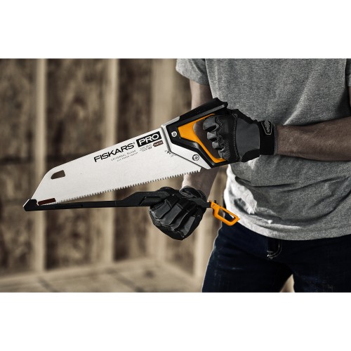 Ножовка по дереву PowerTooth 380мм 9 зубьев на дюйм FISKARS