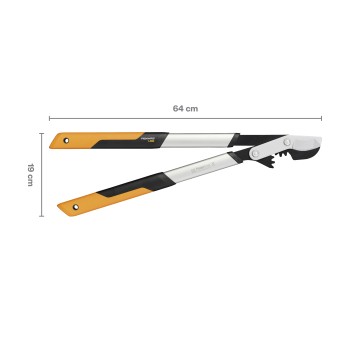 Сучкорез плоскостной LX94 FISKARS PowerGear X средний