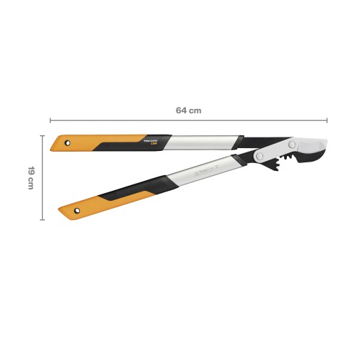 Сучкорез плоскостной LX94 FISKARS PowerGear X средний