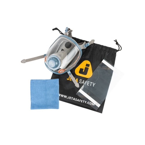 Маска полнолицевая без фильтра 6950 Jeta Safety с покрытием линзы ChemShield, р-р М