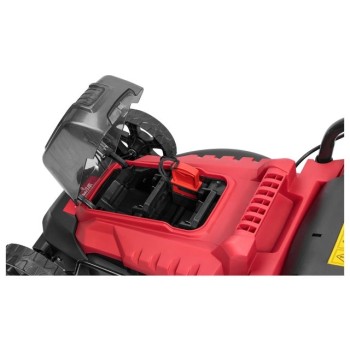 Газонокосилка аккумуляторная WORTEX CLM 3336 ALL1 XLT SET БЕСЩЁТ.ДВИГ., 18В+18В, 2акб, 4Ач, шир.3