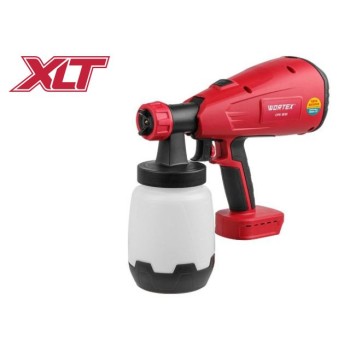 Аккум. краскораспылитель WORTEX CPS 1810 ALL1 XLT SOLO 18В, 700 мл/мин, 1 л бак