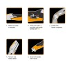Нож выдвижной, универсальный CarbonMax  FISKARS