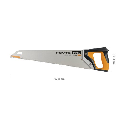 Ножовка по дереву PowerTooth 500мм 9 зубьев на дюйм FISKARS