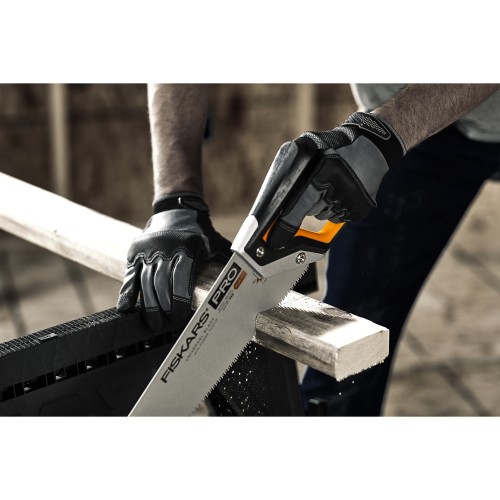 Ножовка по дереву PowerTooth 500мм 9 зубьев на дюйм FISKARS