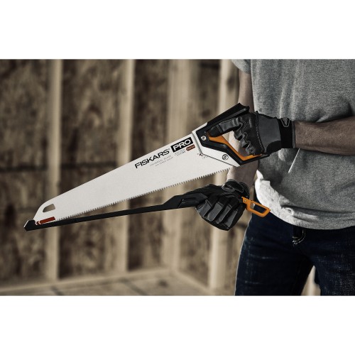 Ножовка по дереву PowerTooth 500мм 9 зубьев на дюйм FISKARS